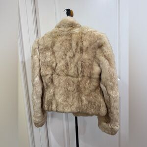 Split ends Fur(rabbit) Coat in great condition.
